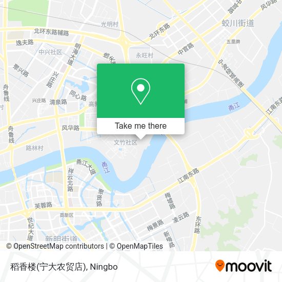 稻香楼(宁大农贸店) map