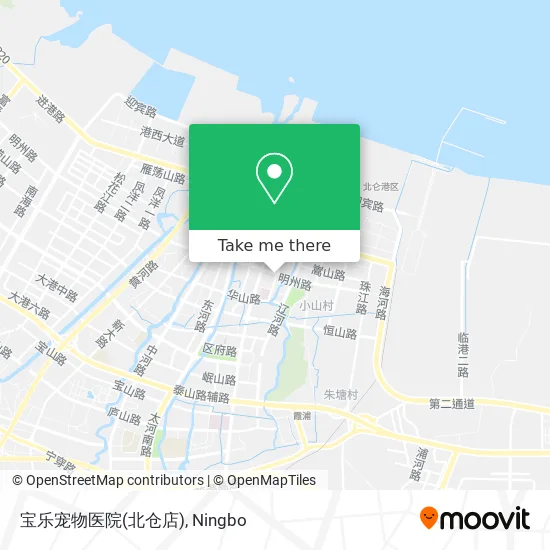 宝乐宠物医院(北仓店) map