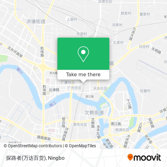 探路者(万达百货) map