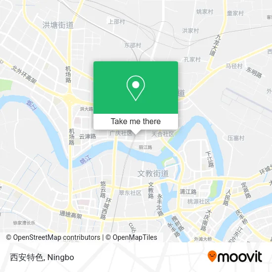 西安特色 map