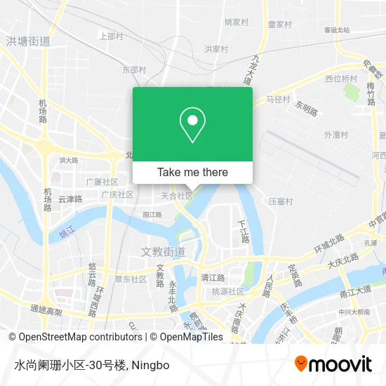 水尚阑珊小区-30号楼 map
