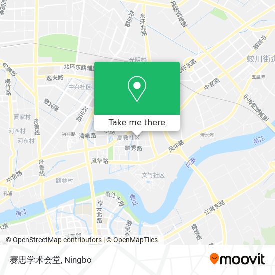 赛思学术会堂 map