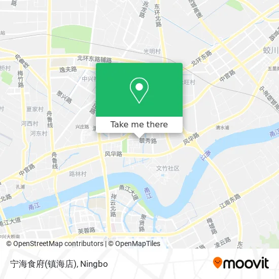 宁海食府(镇海店) map