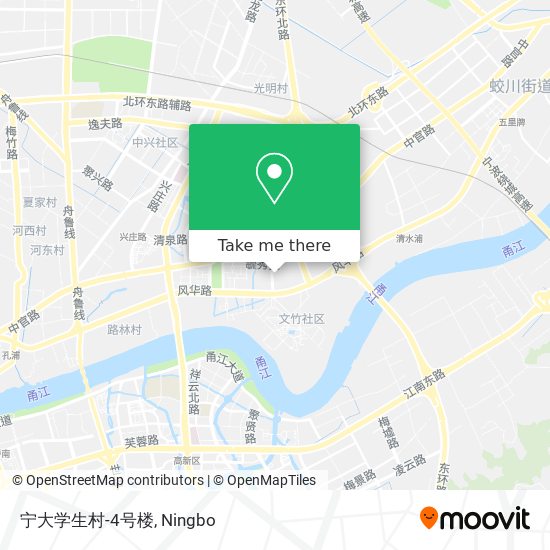 宁大学生村-4号楼 map