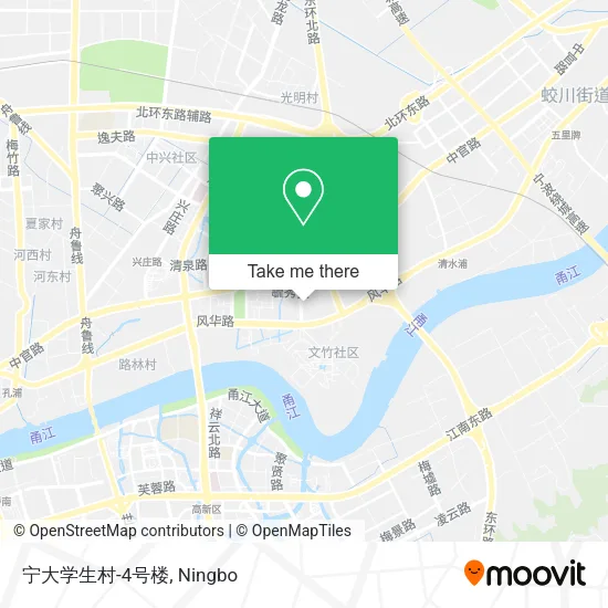 宁大学生村-4号楼 map