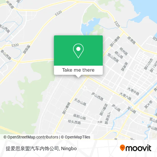 提爱思泉盟汽车内饰公司 map