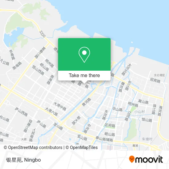 银星苑 map