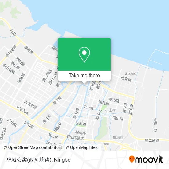 华城公寓(西河塘路) map