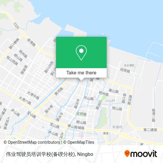 伟业驾驶员培训学校(备碶分校) map