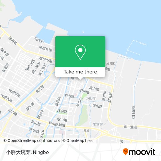 小胖大碗菜 map