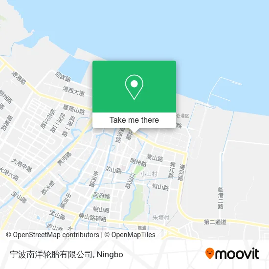宁波南洋轮胎有限公司 map