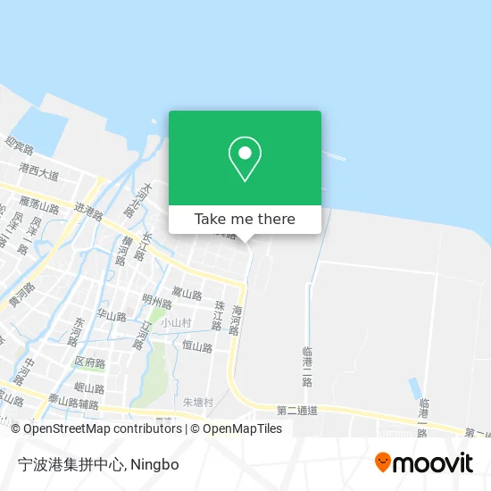宁波港集拼中心 map