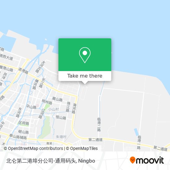 北仑第二港埠分公司-通用码头 map