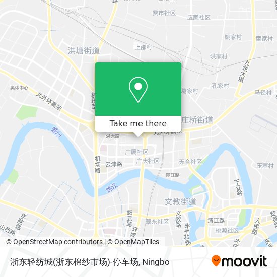 浙东轻纺城(浙东棉纱市场)-停车场 map