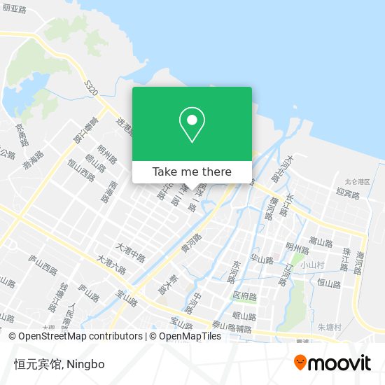 恒元宾馆 map