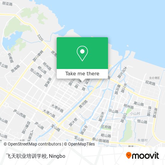飞天职业培训学校 map