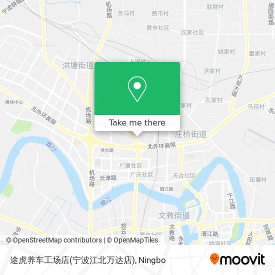 途虎养车工场店(宁波江北万达店) map