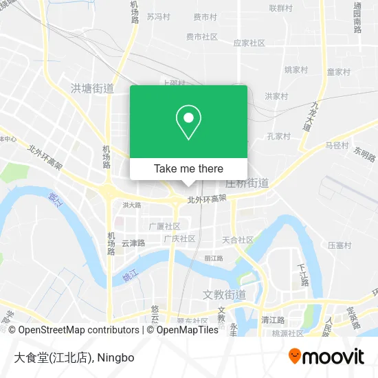大食堂(江北店) map