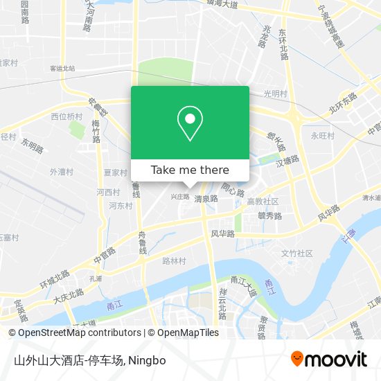 山外山大酒店-停车场 map