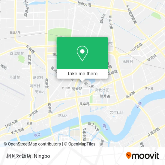 相见欢饭店 map