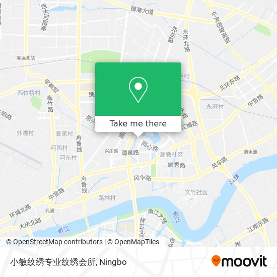 小敏纹绣专业纹绣会所 map