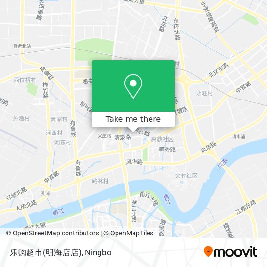 乐购超市(明海店店) map