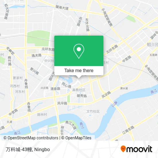 万科城-43幢 map
