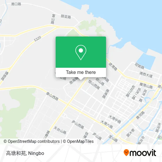 高塘和苑 map