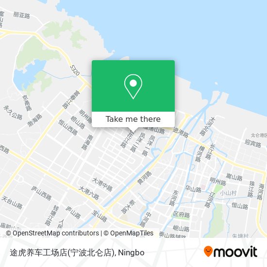 途虎养车工场店(宁波北仑店) map