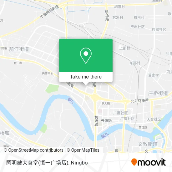 阿明嫂大食堂(恒一广场店) map