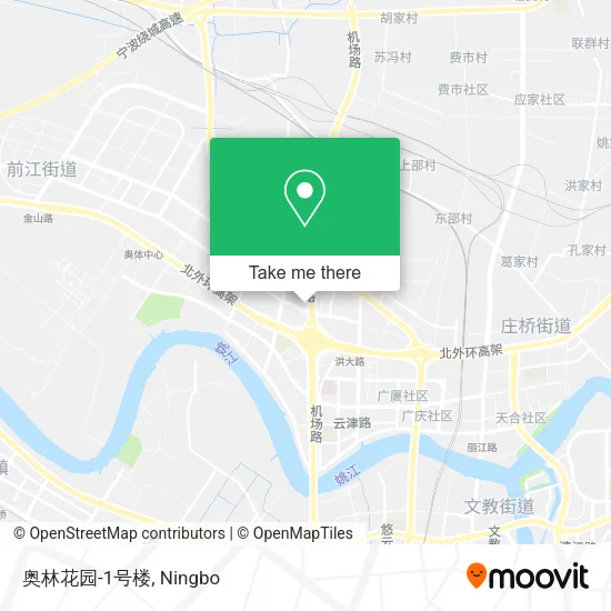 奥林花园-1号楼 map