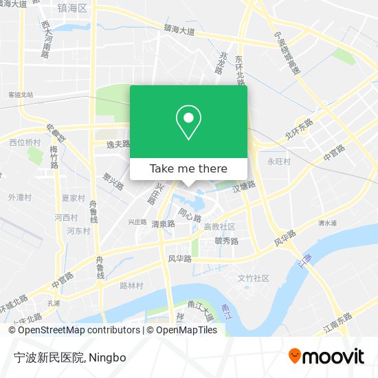 宁波新民医院 map