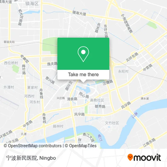 宁波新民医院 map