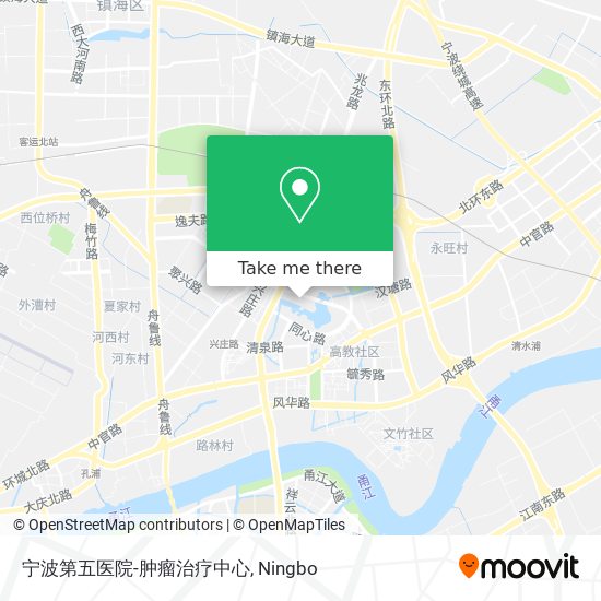 宁波第五医院-肿瘤治疗中心 map