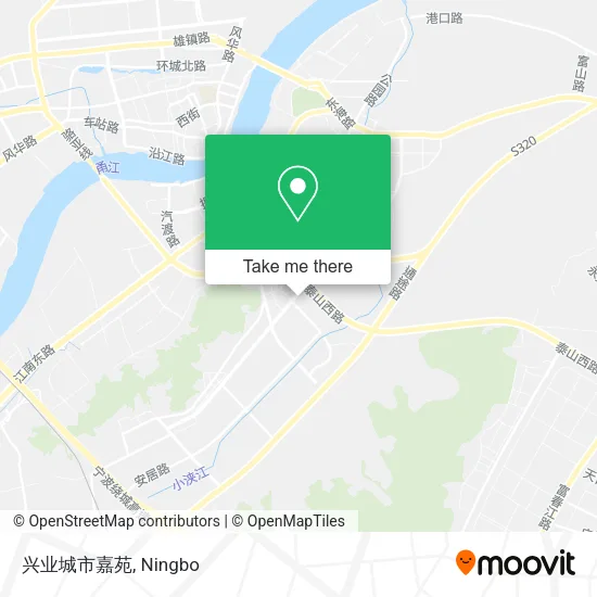 兴业城市嘉苑 map