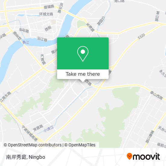 南岸秀庭 map
