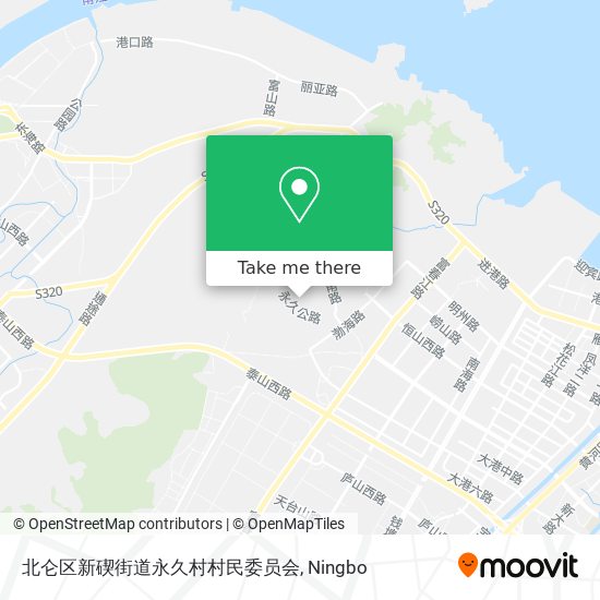 北仑区新碶街道永久村村民委员会 map