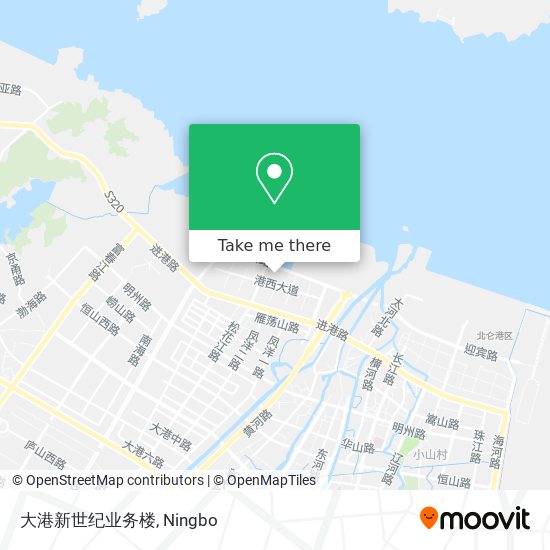 大港新世纪业务楼 map