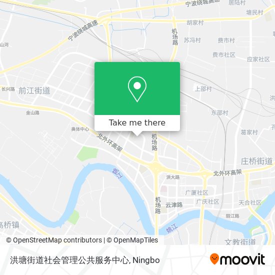 洪塘街道社会管理公共服务中心 map