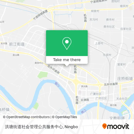 洪塘街道社会管理公共服务中心 map