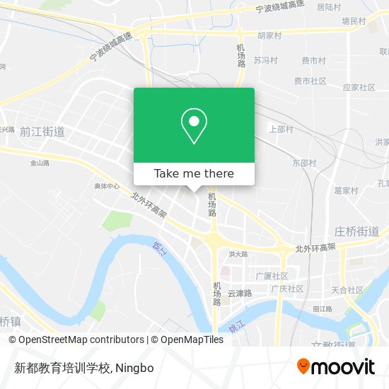 新都教育培训学校 map