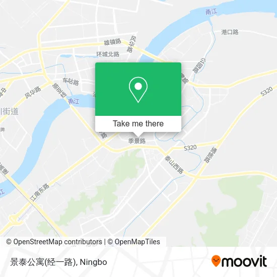 景泰公寓(经一路) map