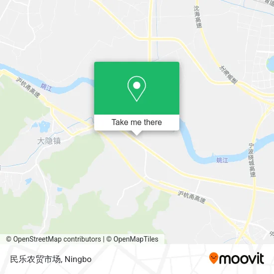 民乐农贸市场 map