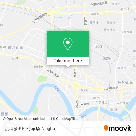 洪塘派出所-停车场 map