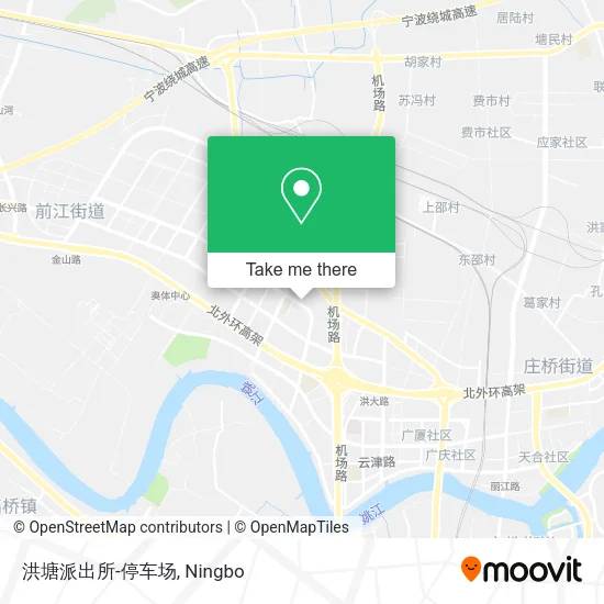 洪塘派出所-停车场 map