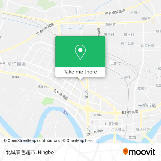 北城春色超市 map