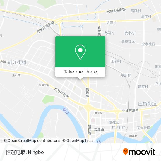 恒谊电脑 map