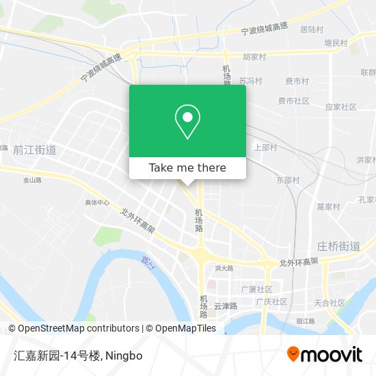 汇嘉新园-14号楼 map