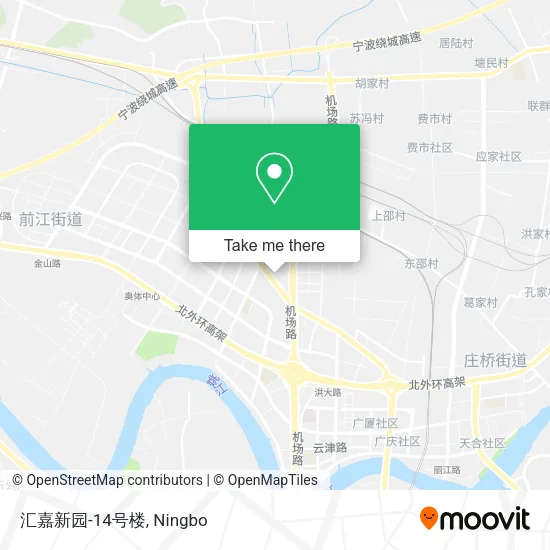 汇嘉新园-14号楼 map