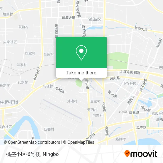 桃盛小区-6号楼 map